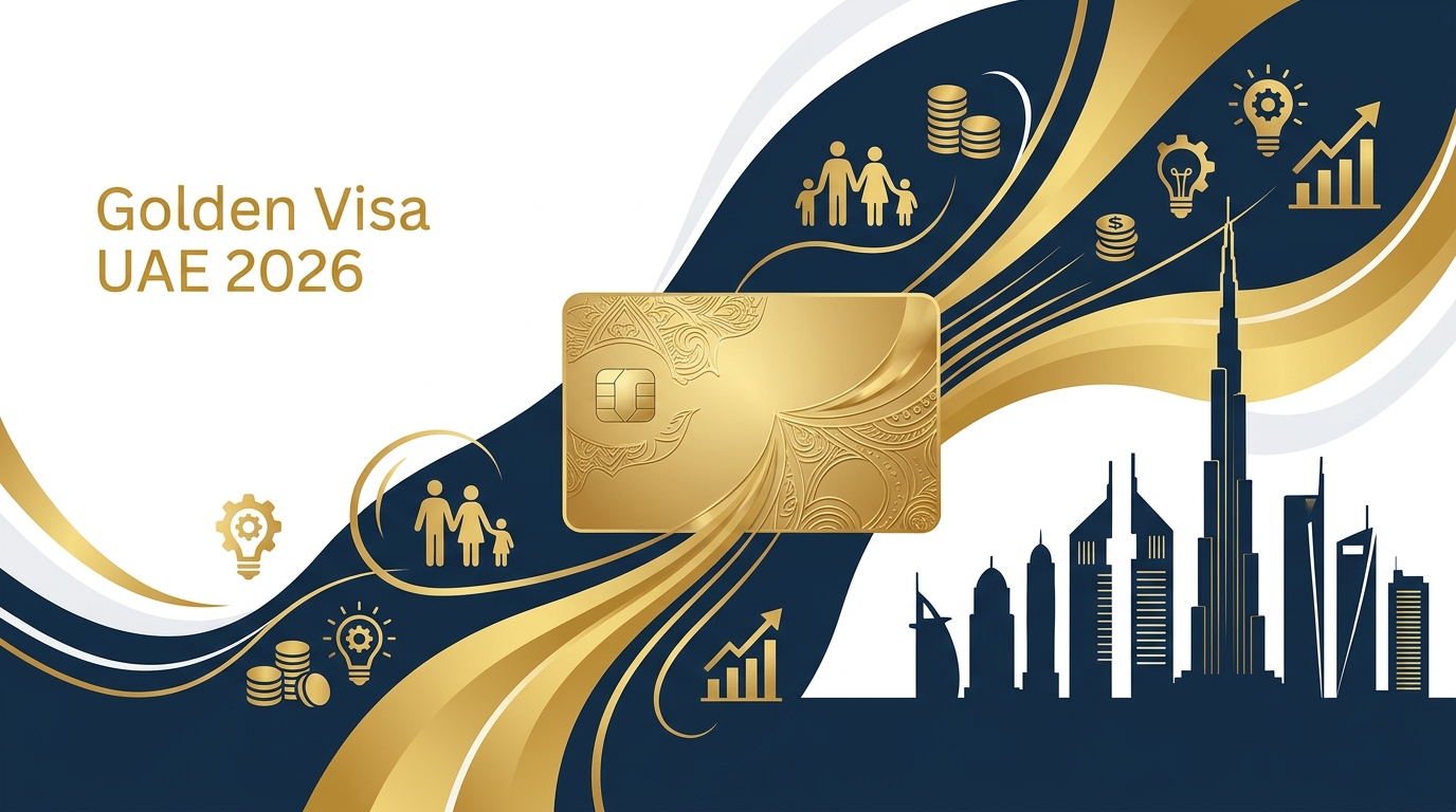 Golden Visa UAE 2026 — Requirements, Benefits & Application Process