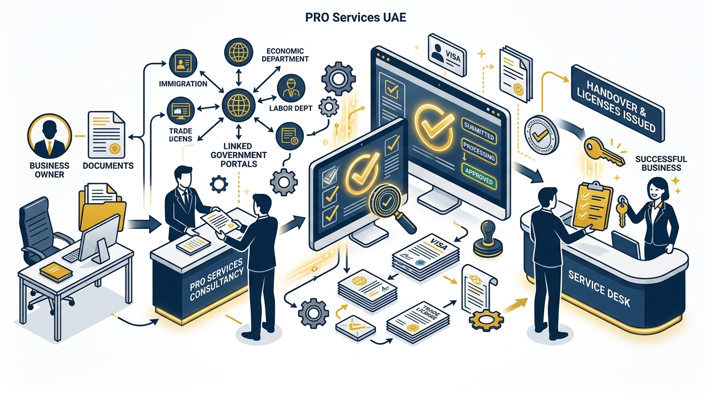 PRO Services in UAE — What They Do & Why Your Business Needs One